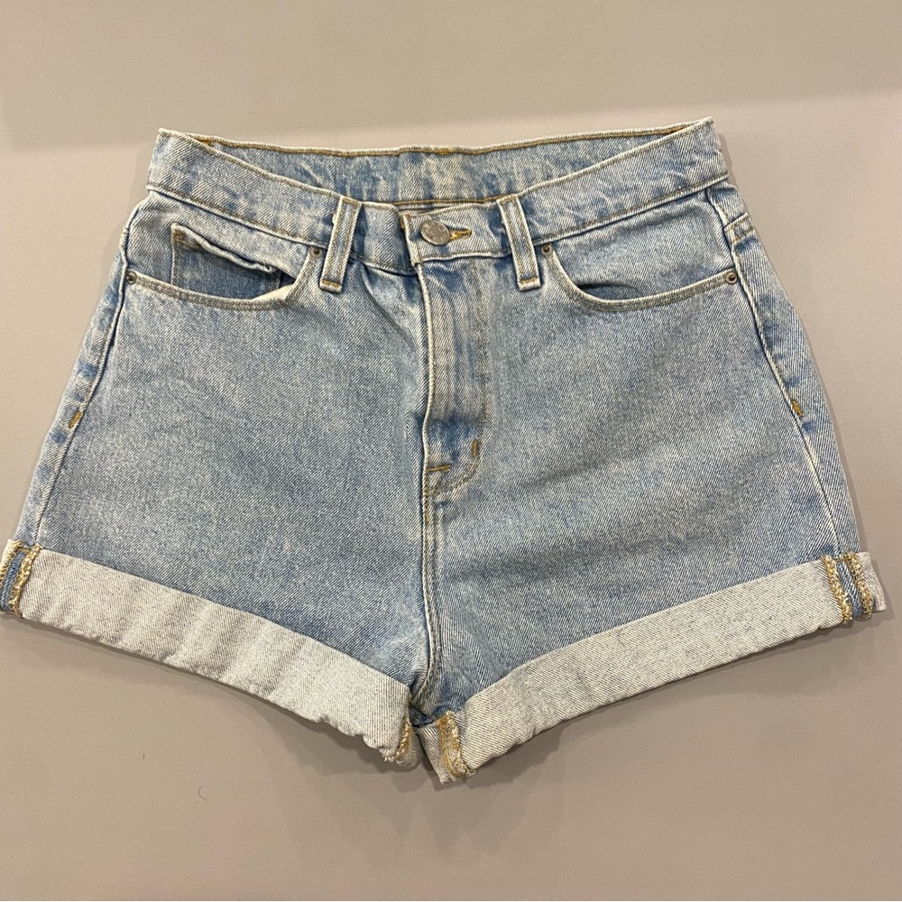 BDG high waisted denim shorts
